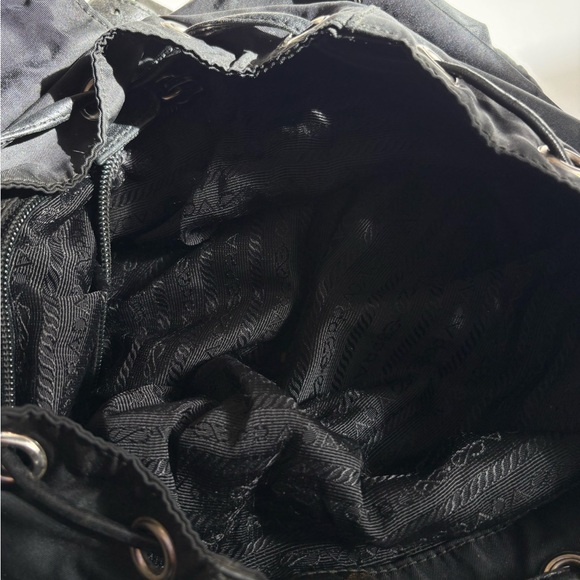 Prada Black Nylon Chain Strap Bag - Picture 3 of 4